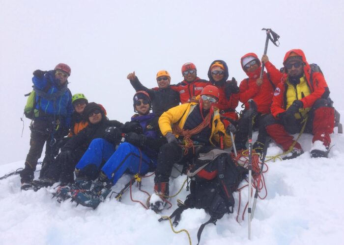 Cumbre Nevado Mateo